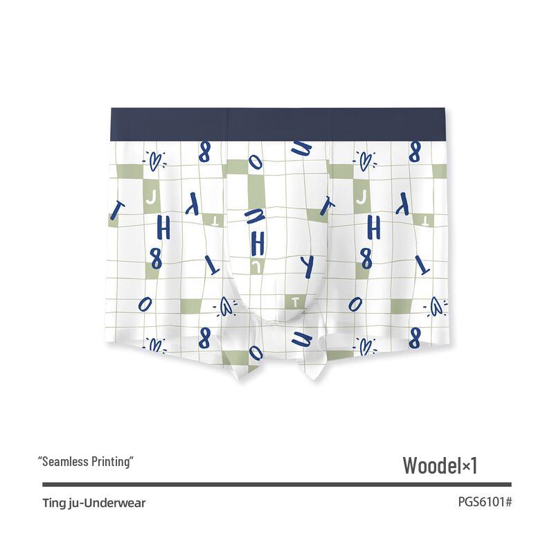 

Dinjuzhi 2024 Men s Modal Seamless Printed Underwear XL