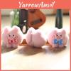 Adorable Cute Pig Plush Toy Keychain With Bow Tie Soft And Cuddly Design