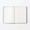 MUJI 2025 Planner, B6, Monthly/Weekly, Gray, 84526275, Starts August 2025, Monday Start, No Calendar, Holidays, or Moon Phases