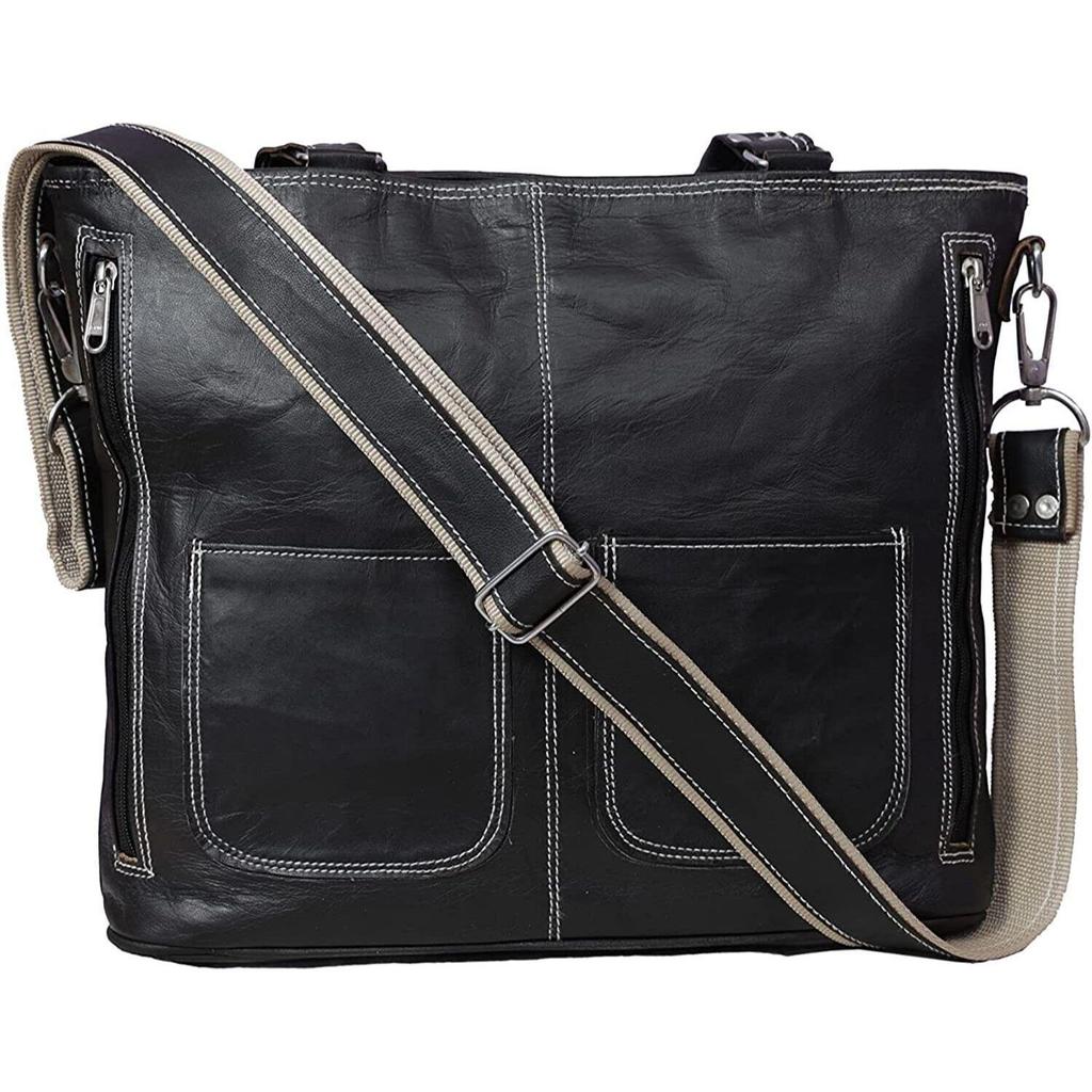 Leder-Einkaufstasche für Damen | Büro-Umhängetasche, Vintage-Aktentasche