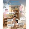 AI Voices Interactive Learning Robot with Customizable Educational Content & Entertainment Functions Suitable for Kids