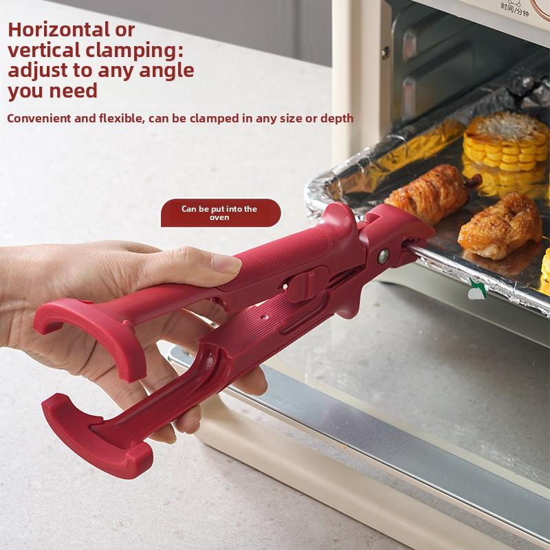 High-end Anti-scald Bowl Holder, New Silicone Anti-slip Kitchen High-temperature Resistant Multi-functional Holder, Steamer Holder