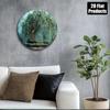 Metalowa Sztuka Ścienna Bonsai w Stylu Vintage do Wystroju Domowego Baru Kawiarni Biura