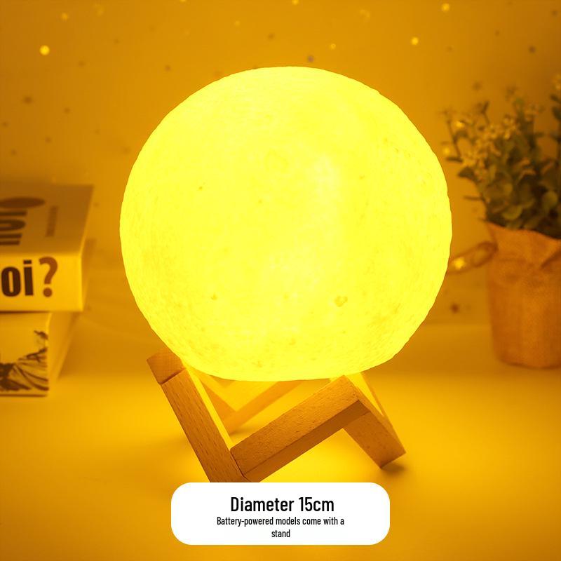 Moon Lamp DIY Kit: Creative 3D Color Painting Planet for Kids - Handmade Gift/Lamp for Children s Day