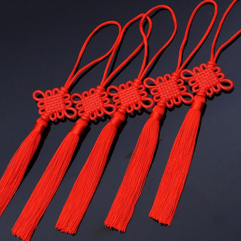 5pcs Chinese Knot, Chinese New Year Hanging Decoration,Chinese Knot Tassel Ear Suitable for family parties,events,New Year gifts