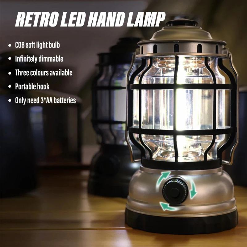 Solar Lantern Waterproof Camping Lantern Rechargeable Camping Light with Emergency Power Bank Flickering Flame Hanging LED Light