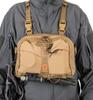 Chest Military Tactical Body Outdoor Chest CHEST PACK EARTH HELIKON-TEX Bag, Bag, Airsoft, Camping, Mountaineering, Hiking, Fishing, Rig, NUMBAT,