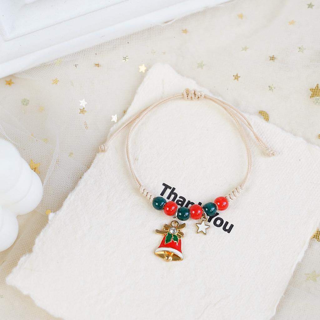 Hot-selling Christmas Bracelet Female Popular Santa Couple Girlfriend Jewelry Women