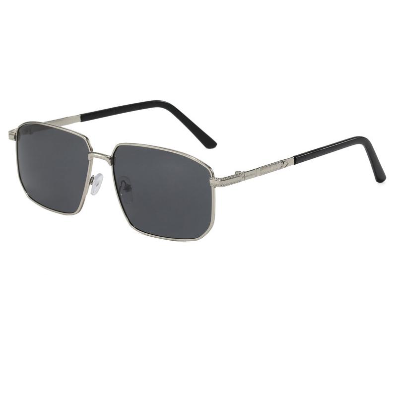 

Classic Square Polarized Sunglasses For Men Women Fashion Trend Vintage UV400 Sun Glasses Fishing Goggles Outdoor Sport Eyewear No Box серебряный серый
