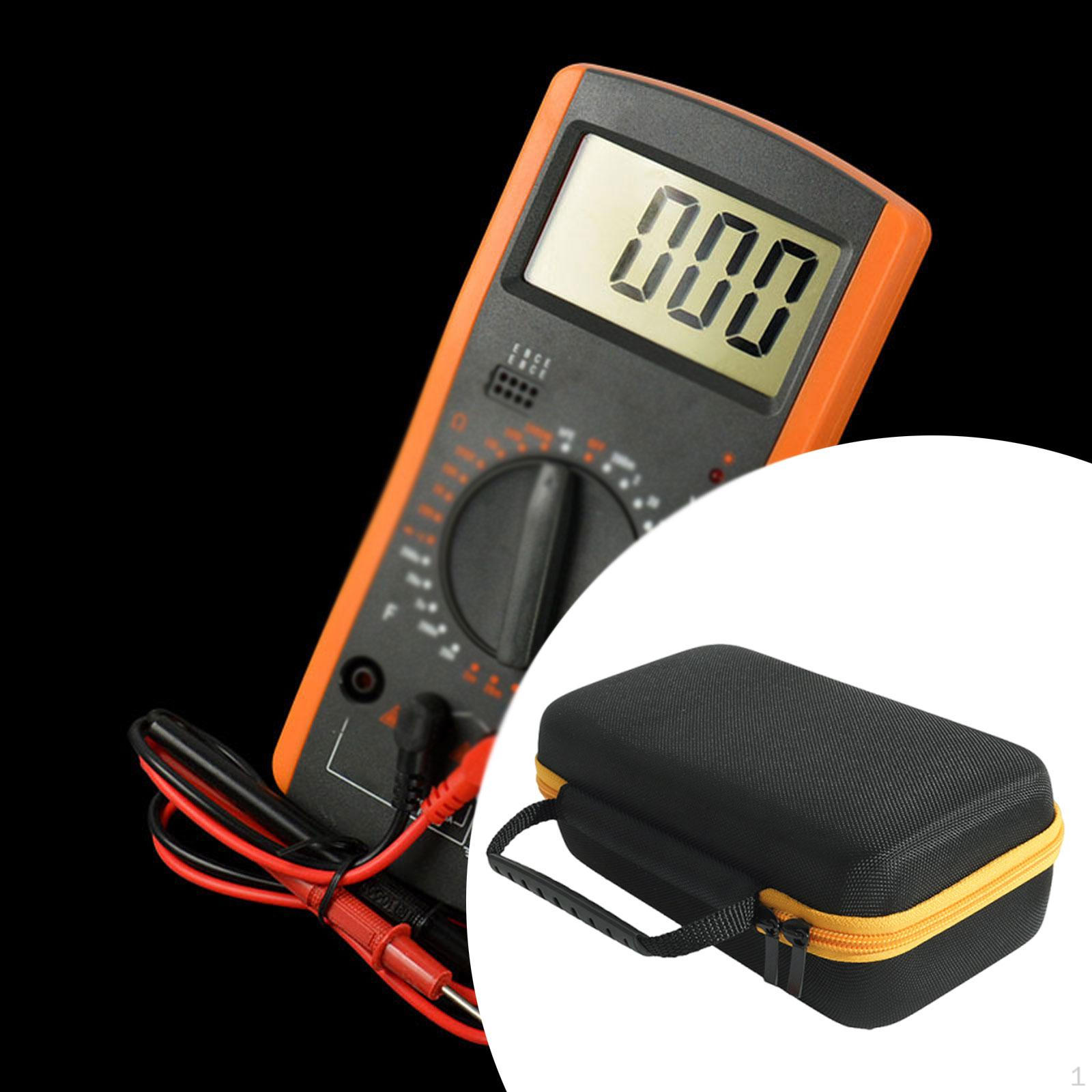 

Ящик для зберігання мультиметра Жорсткий кейс Сумка для інструментів на блискавці Для перенесення Універсальний вимірювач