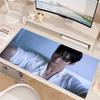 Koreanischer Schauspieler Byeon Woo-Seok Mauspads Großes Gaming-Tastaturmatte LockEdge Gummi Computer Büro Zubehör