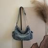 Denim Shoulder Bag Vintage Large Capacity Crossbody Bag