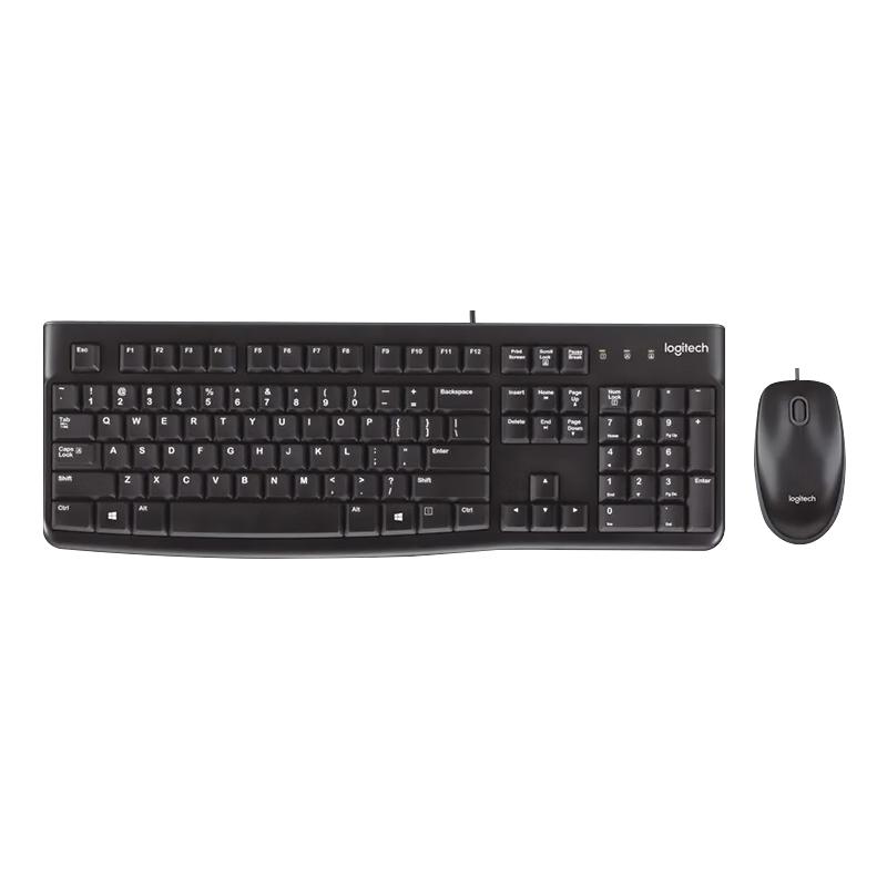 

Logitech MK121P Wired Keyboard and Mouse Combo