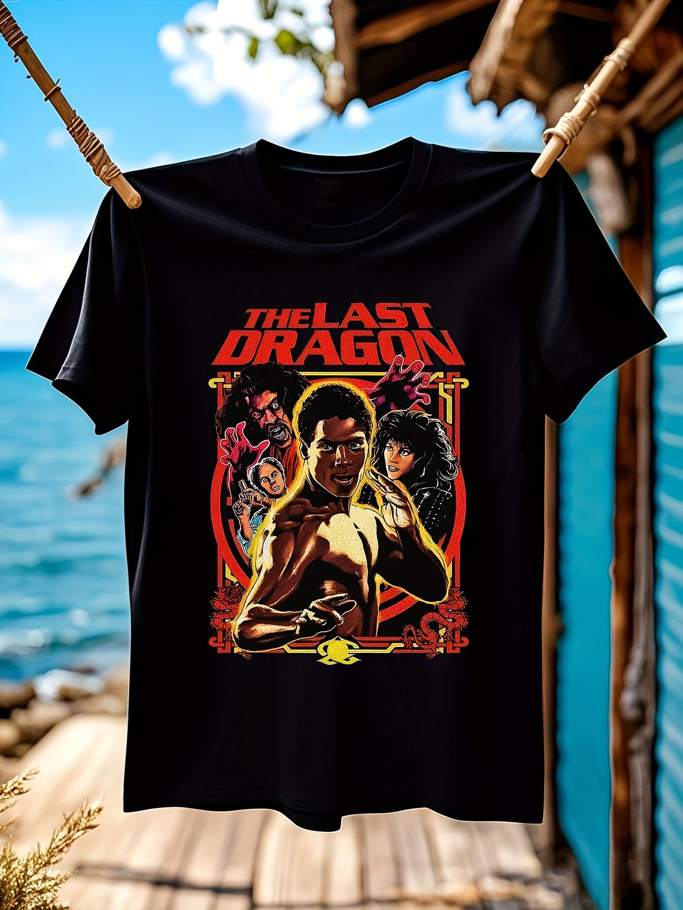 Vintage 1985 The Last Dragon Movie T-shirt - Plus Size Retro Graphic Tee XL