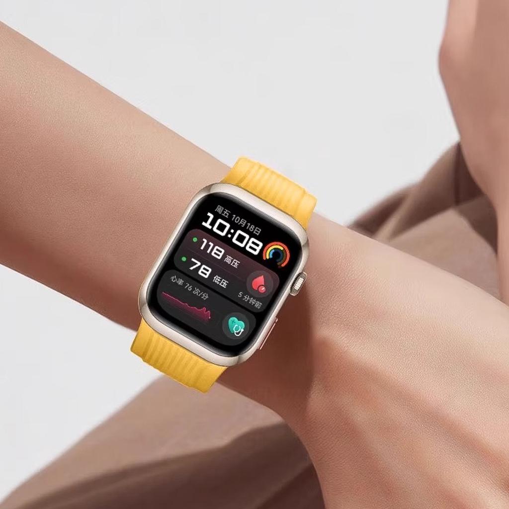 Silikonarmband für HUAWEI Watch D2 Weiches Sportarmband Ersatzarmband Atmungsaktives Uhrenarmband für HUAWEI Watch D2 Armband