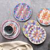 6PCS Special Shape Diamond Painting Art Coaster Kit Acrylic Diamond Painting Coasters Kits Washable Diamond Painting DIY Coaster