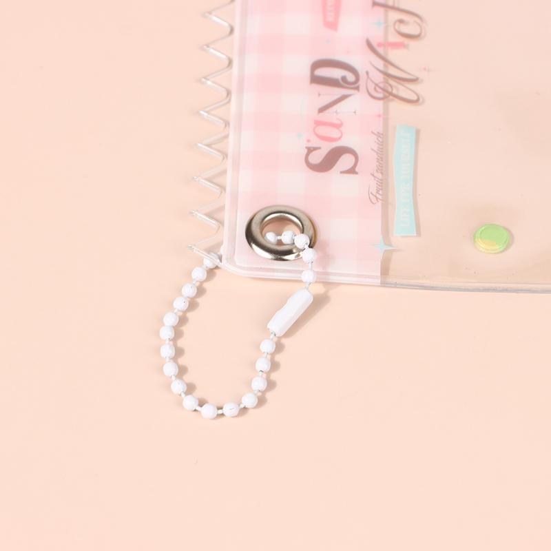 Transparent Candy Bag Photocard Holder Keyring Props Badge Display Bag Pendant Idol Photo Card Protective Cover Card Holder