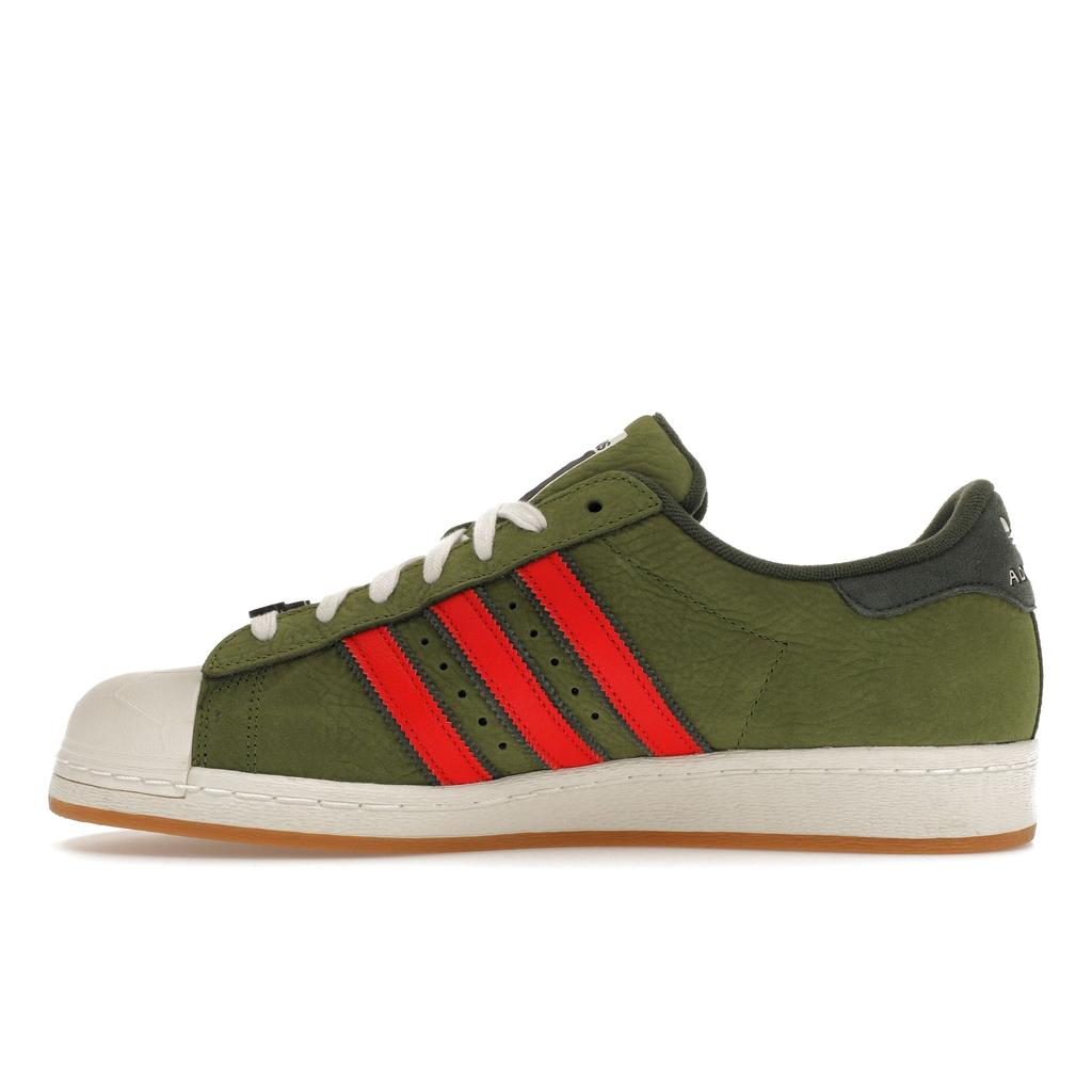 Teenage Mutant Ninja Turtles x adidas Superstar Shell-Toe Unisex-Sneaker Grün Craft-Grün Pantone IF9280