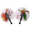 Summer Wedding Party Elegant Printed Favour Handmade Paper Folding Hand Fan Chinese Paper Fan Folding Fan Chinese Style