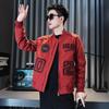 2025 Spring Korean Slim Fit Stand Collar Jacket for Men