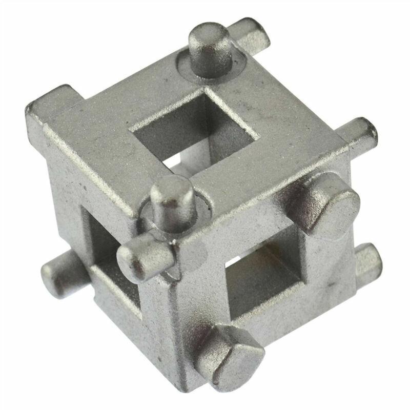 New Steel Car DIY 3/8" Disc Brake Piston Caliper Wind Back Drive Cube Adaptor Tool