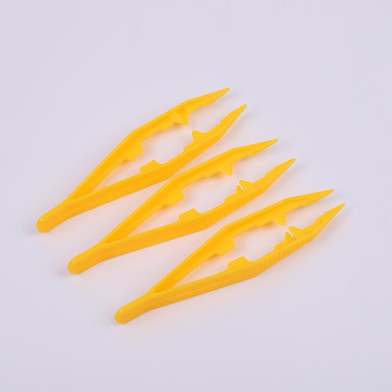 

Красочные DIY аксессуары из бусин Perler: Пластиковые клипсы и инструмент ручной работы жёлтый