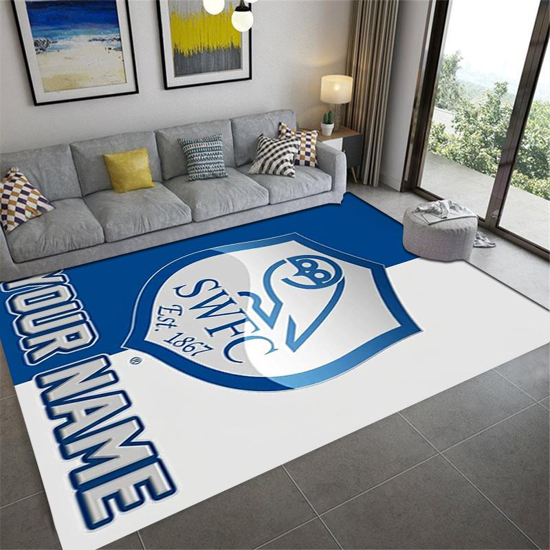 Custom Name Sheffield Wednesday Carpet Rug for Living Room Bedroom Home Sofa Decoration,Kids Play Non-slip Floor Mat