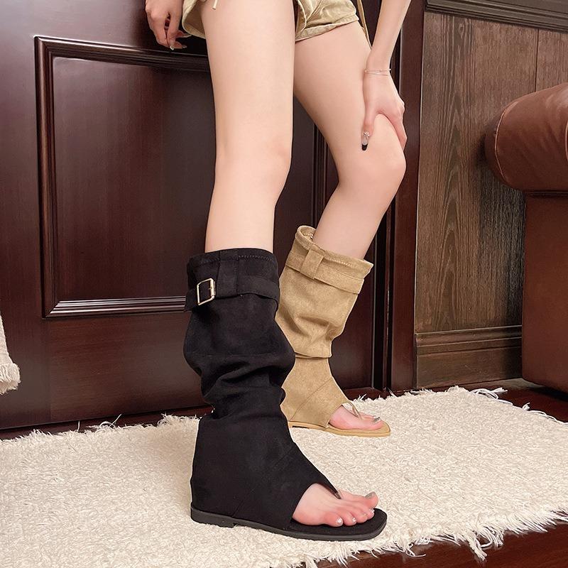 Spring and Summer New Flip-flops, Cool Boots, Trousers, Spice Girls, Western Cowboy Boots, Sandals, Women's Tide