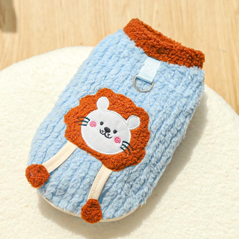 

Одежда для кошек, Осенне-зимняя одежда для питомцев, Одежда и товары для собак, кошек и щенков с бархатными львиными карманами, Бесшерстная кошка XS синий