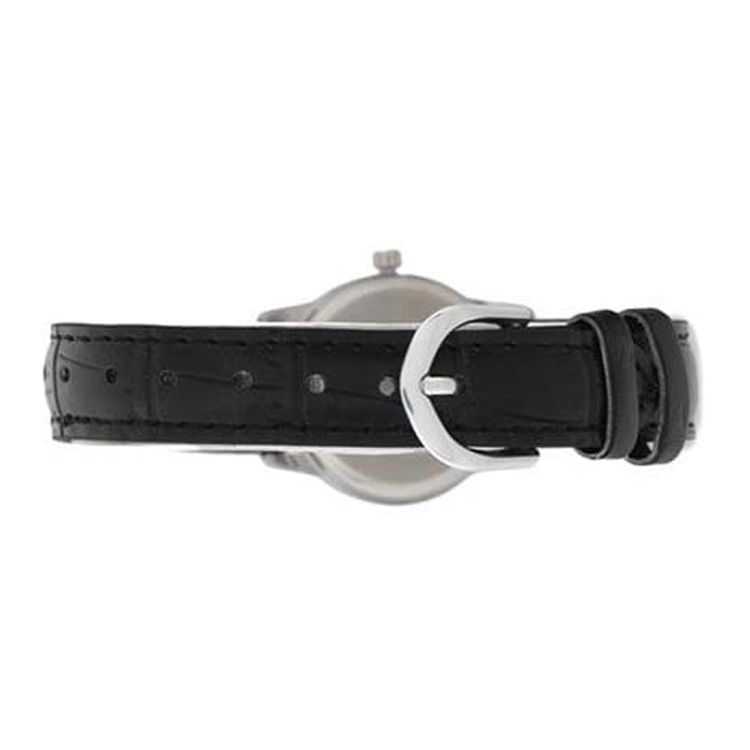 Casio Standard Series Classic Analog Date Display Waterproof Quartz Movement Leather Strap Watch Women Watches Black LTP-V002L-1AUDF