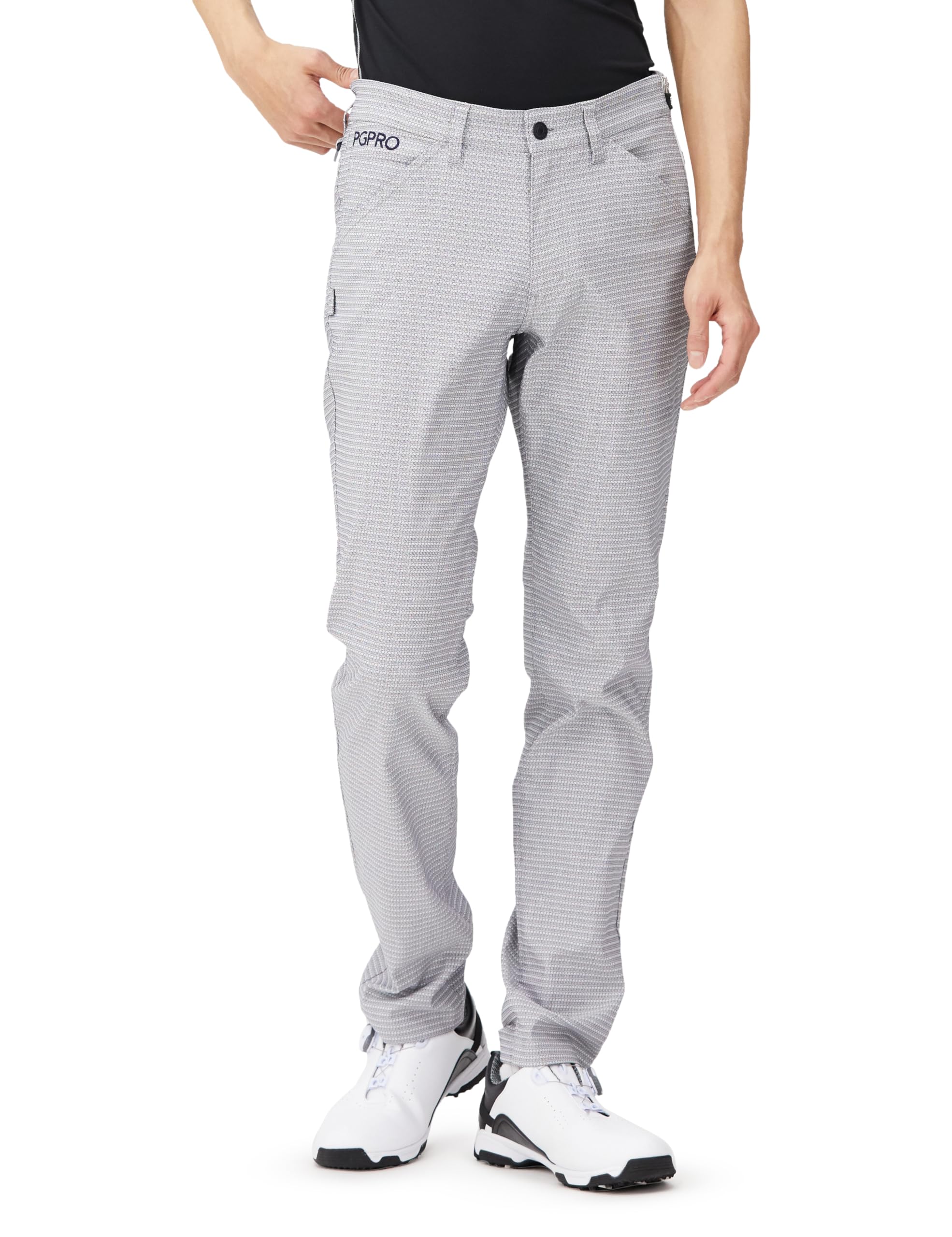 

long pants Golf base 6 [Pearly Gates] Men s (EX stretch/fine pattern) / / 053-4131303 031_White [LL]