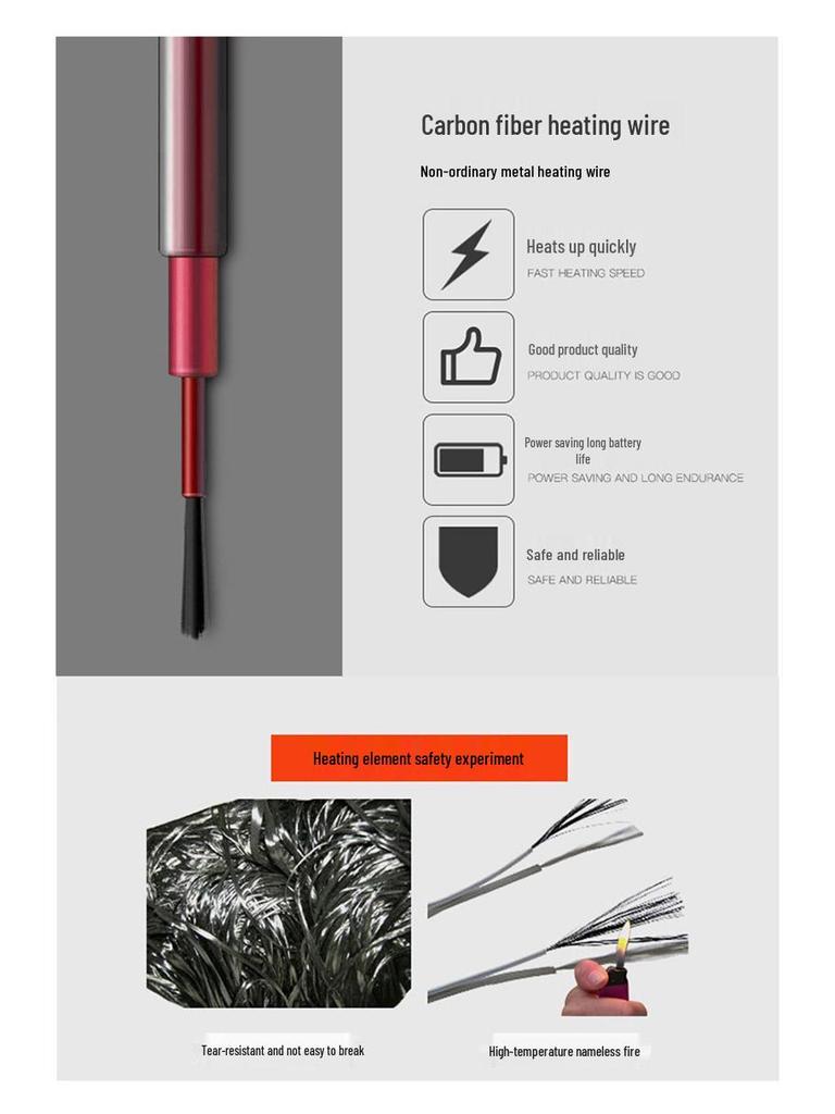 Men's Smart USB Heated Vest - Multi-Zone, Safe Electric Heating, Stand-Up Collar, Constant Temperature