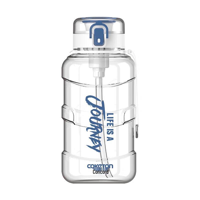 Kangketon 750ml Stainless Steel Straw Sport Bottle