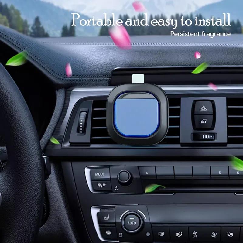 Car Outlet Air Fragrance Conditioning Air Freshener Aromatherapy Long Lasting Peach Scent Car Vent Clip Fragrances Emitter