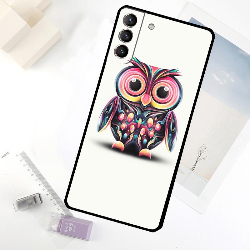 Baby Süle Eulen Handyhülle Für Samsung Galaxy S20 FE S21 S22 S23 S24 S25 S26 Ultra S10 S25 Plus S25 FE Hülle