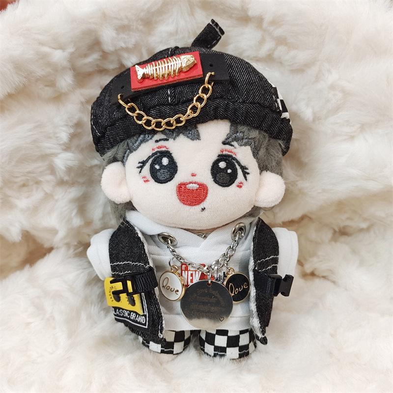 Xiao Zhan & Wang Yibo 10cm Plush Doll Keychain - Holiday Gift