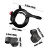 For Generic Motorcycle Cruise Control Throttle Lock 3 Pieces Motorcycle Cruise Control Throttle Clamp Cycling Supplies For