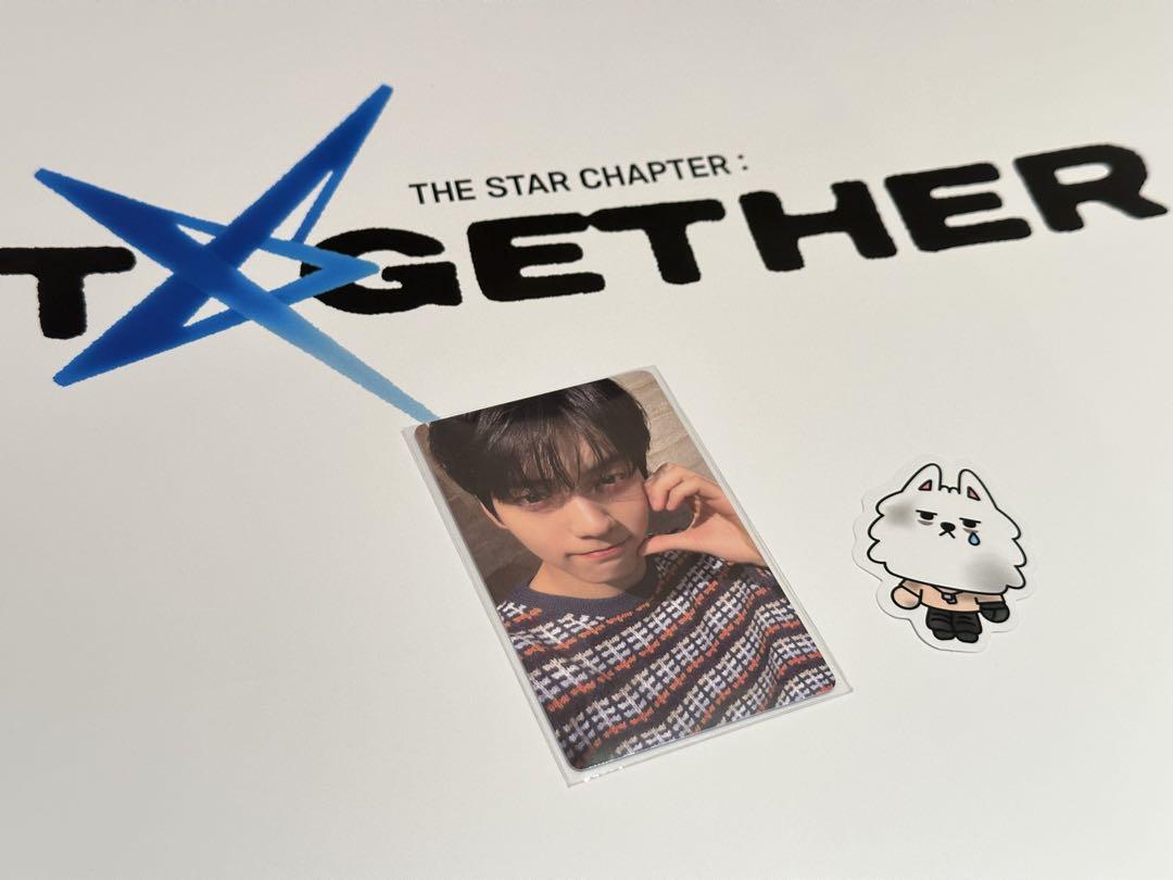 

[Б/У] Субин TXT Святая вода Поп-ап Бонус за покупку Торговая карточка Стикер