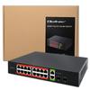 Gigabit Ethernet SWITCH PoE 16xRJ45 2xRJ45 2xSF