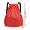 Drawstring Backpack Large Capacity Water Resistant Nylon Gym Bag for Travel and Sports Lightweight Sack for Men Women