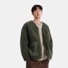 Gap Men's Logo Patch Pocket Faux Shearling Jacket