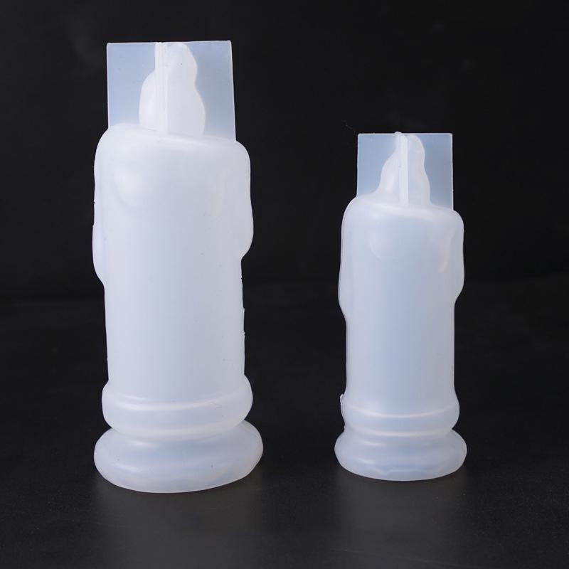 Silicone Soft Candle Light Making Mold Wax Resin Casting Epoxy Mould Craft