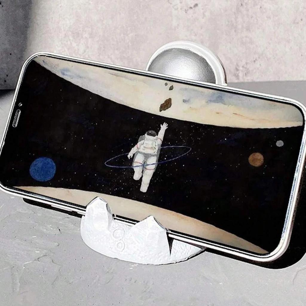1pc Astronaut Decor Desktop Phone Holder Best Gifts Birthday Graduation