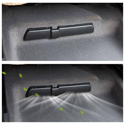 2Pcs  For SEAT Ateca For VW Tiguan Mk2 For Skoda Kodiaq Air Exhaust Cover Car Air Outlet Cover Grille Sticker Car Accessories