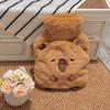 Capybara Plush Hand Warmer & Hot Water Bottle for Abdomen Compress