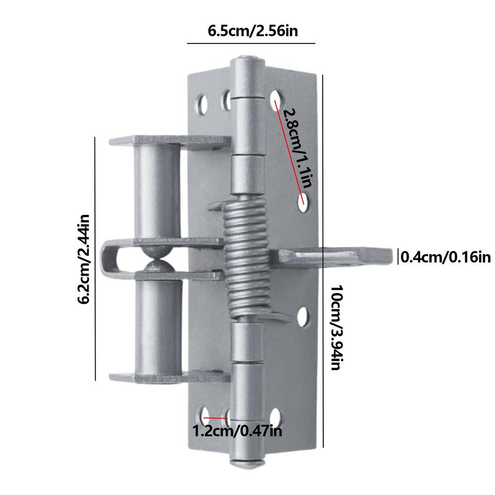 

Multifunction Detachable Gate Hinges Spring Self Closing Gate Hinges Automatic Door Area Closing For Drawer Window Furniture for Home