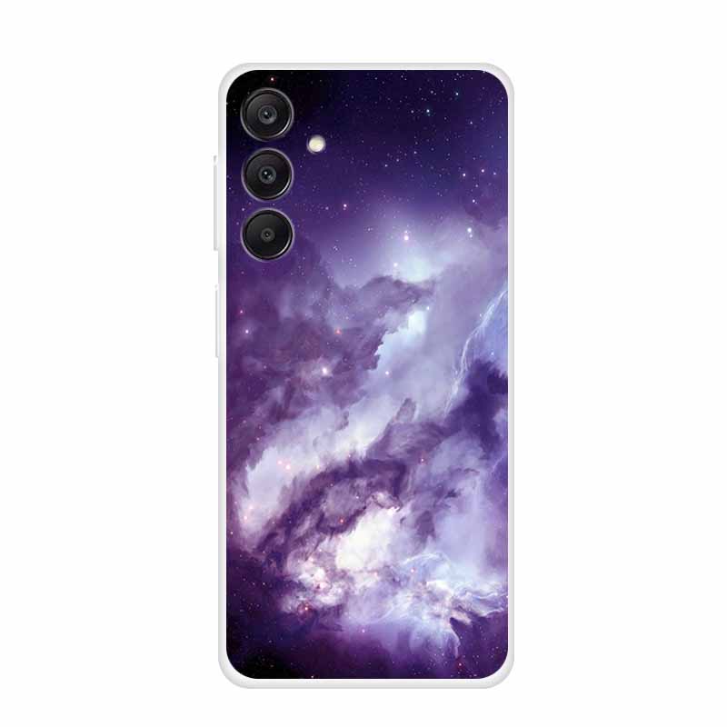 Marble Patterns Phone Case for Samsung A25 Soft Transparent TPU Clear Cover for Samsung Galaxy A 25 Protective Silicone Shell