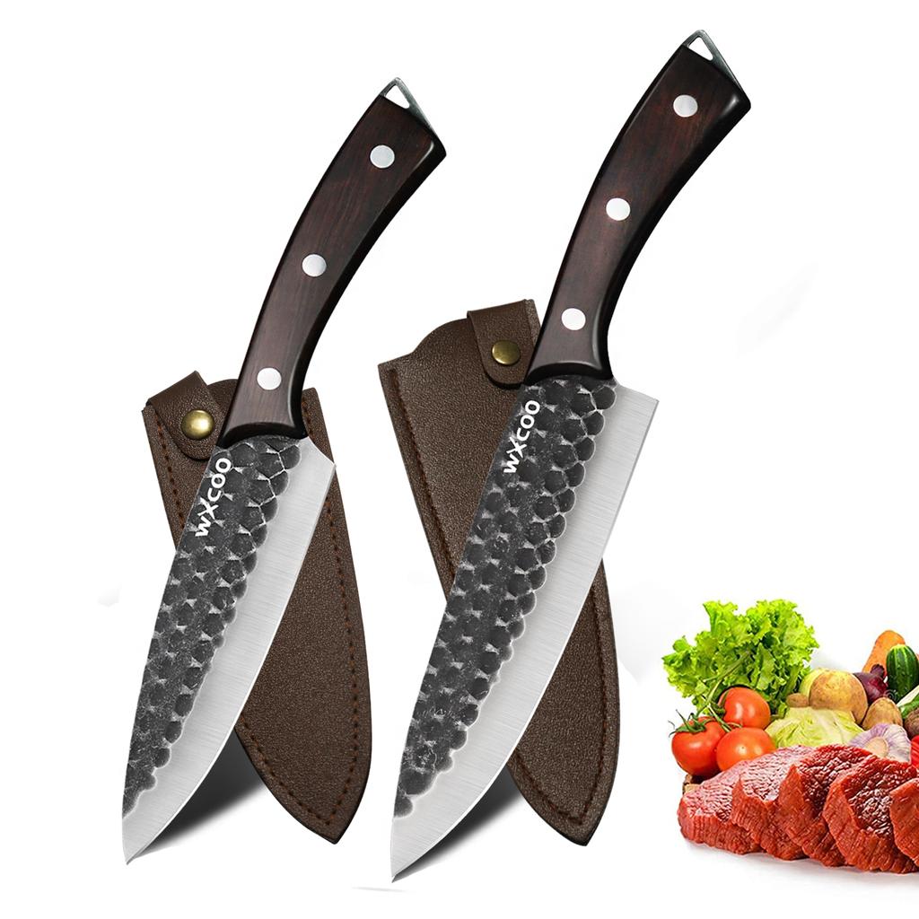 New Stainless Steel Kitchen Knife Hand-forged Fillet Boning Knife Multi-Purpose Butcher Knife Meat Cleaver Kitchen Accessories