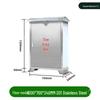 Aokewen Outdoor Stainless Steel Sloped Top Fire Hose Cabinet