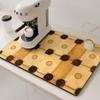 Coffee Machine Mat Drain Pad For Kitchen Non-slip Dish Drying Mats Quick Dry Tableware Faucet Placemat Dinnerware
